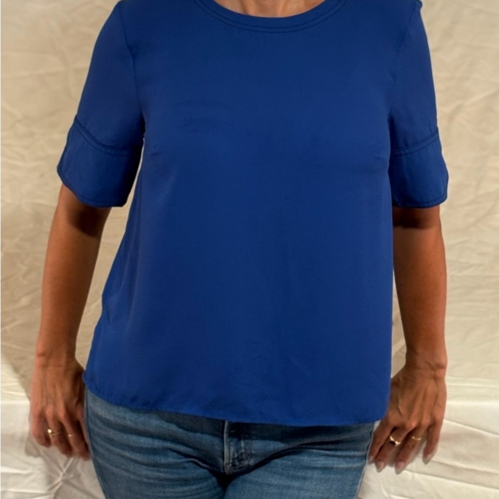 Tommy Hilfiger Royal Blue Women's Blouse
